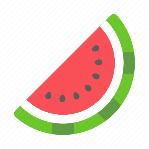 Watermelon, fruit, summer, melon, slice, seed, tropical icon - Download on Iconfinder