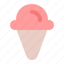 cone, cream, frozen, holiday, ice, summer, vacation