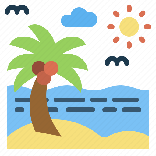 Summer, beach, vacation, travel, sand icon - Download on Iconfinder