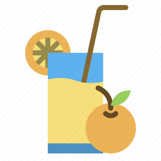 Summer, orangejuice, juice, fruit, beverage, glass icon - Download on Iconfinder