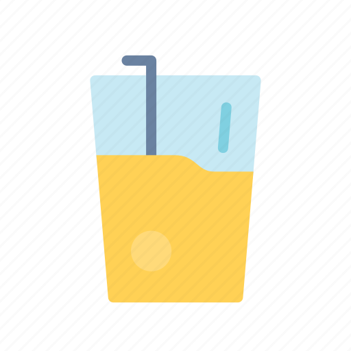 Juice, orange, summer icon - Download on Iconfinder