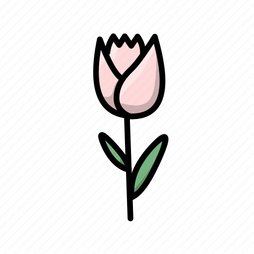 Flower, flowers, pink, tulip icon - Download on Iconfinder