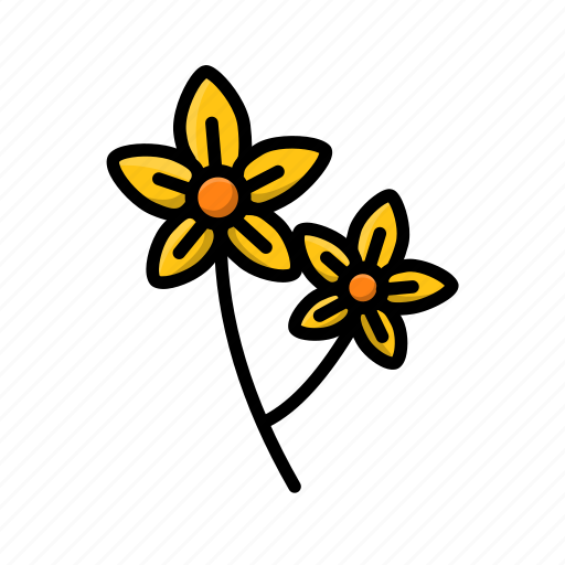 Flower, flowers, marigold, yellow icon - Download on Iconfinder