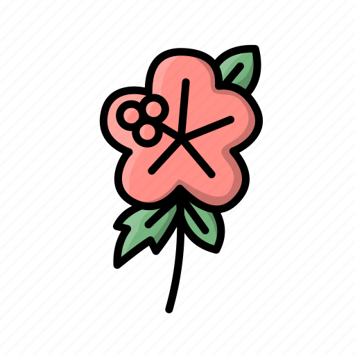 Flower, flowers, hawaii, hibiscus icon - Download on Iconfinder