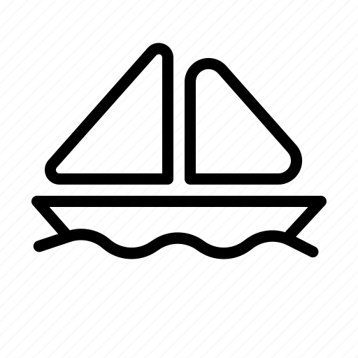 Boat, sail, sailboat, ship icon - Download on Iconfinder
