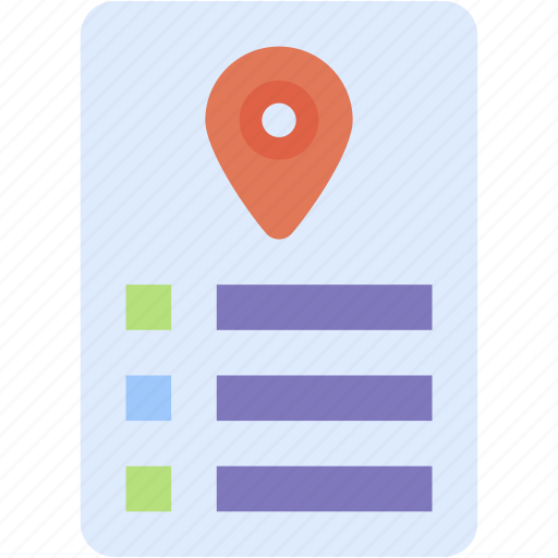 Itinerary, destination, tour, travel icon - Download on Iconfinder
