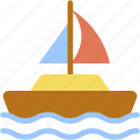 sail, boat, yacht, cruise, transport
