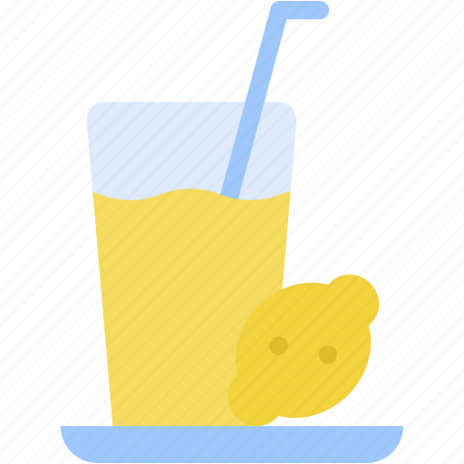 Lemonade, beverage, drink, refreshment, summertime icon - Download on Iconfinder