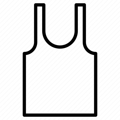 Undershirt, vest, sleeveless, shirt, clothes icon - Download on Iconfinder