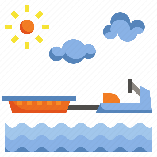 Activity, banana, boat, leisure, summertime, transportation icon - Download on Iconfinder