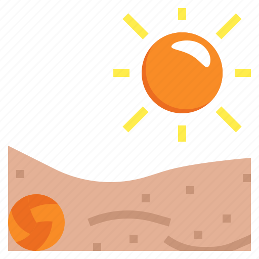 Desert, hot, landscape, sun, warm icon - Download on Iconfinder