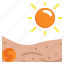 desert, hot, landscape, sun, warm 
