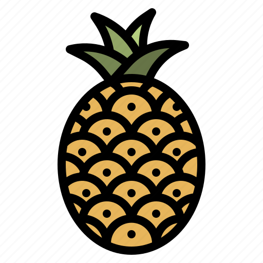 Pineapple, fruit, food, healthy, natural icon - Download on Iconfinder