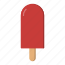 ice cream, ice lolly, popsicle, strawberry, summer