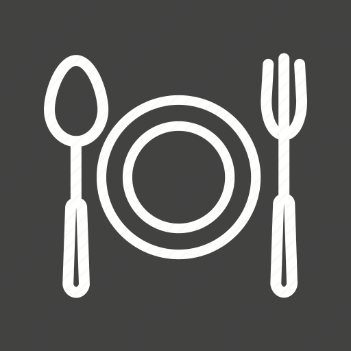 Dinner, eat, food, fork, plate, restaurant, spoon icon - Download on Iconfinder