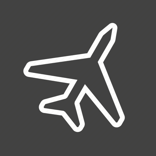 Aeroplane, air support, airplane, flight, journey, plane, traveling icon - Download on Iconfinder