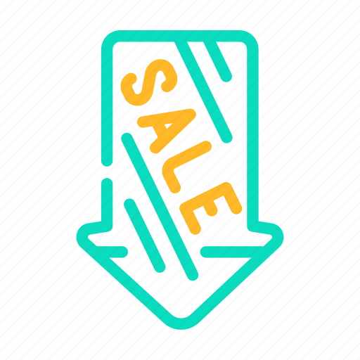 Arrow, pointing, sale, summer, season, discount icon - Download on Iconfinder