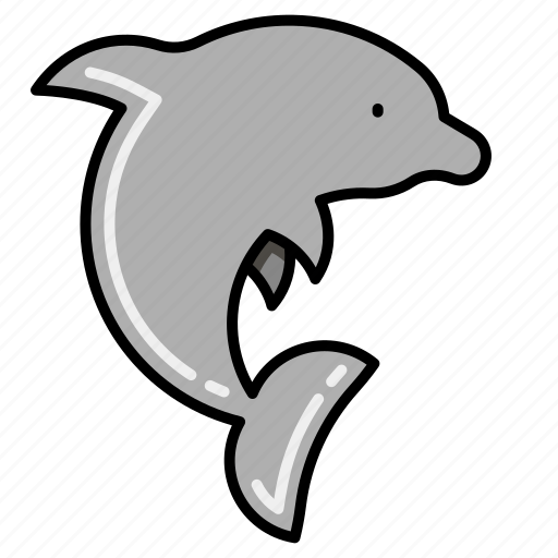 Dolphin, fish, sea icon - Download on Iconfinder