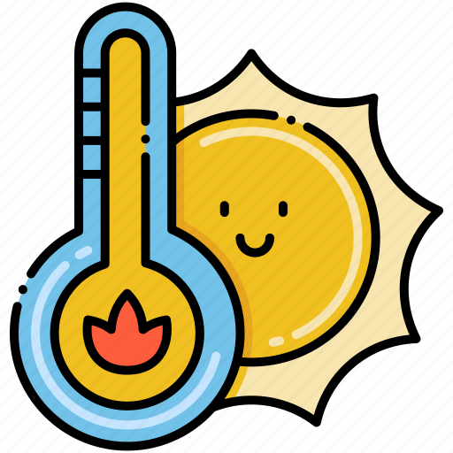 Heat, heatstroke, hot, hypovolemia, stroke, summer, sweat icon - Download  on Iconfinder