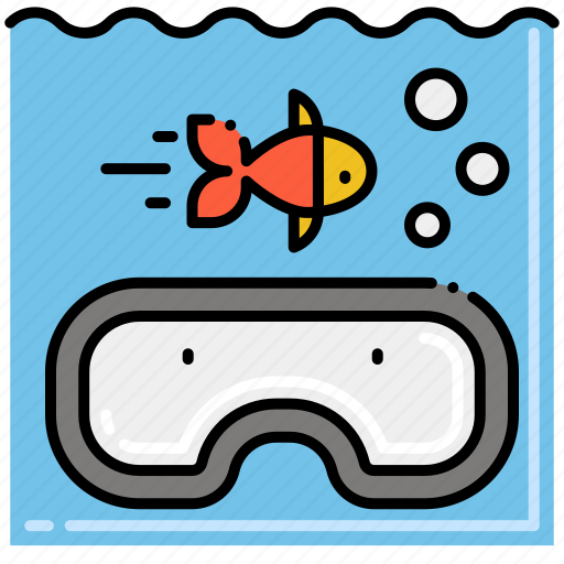 Diving, fish, scuba, snorkel icon - Download on Iconfinder