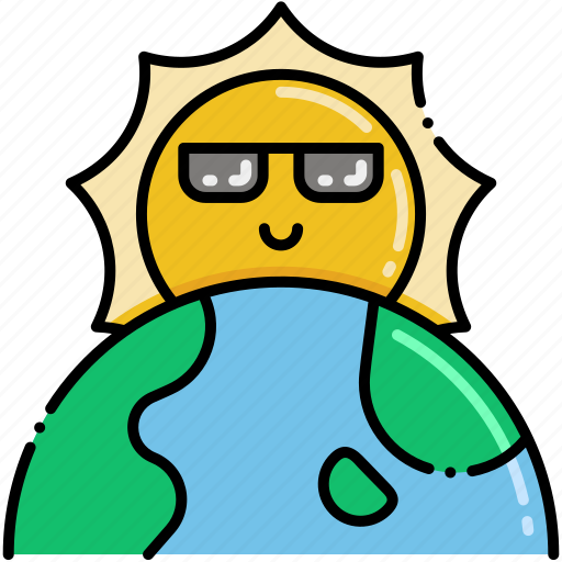 Earth, shade, summer, sun icon - Download on Iconfinder