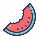 fresh, fruit, summer, watermelon