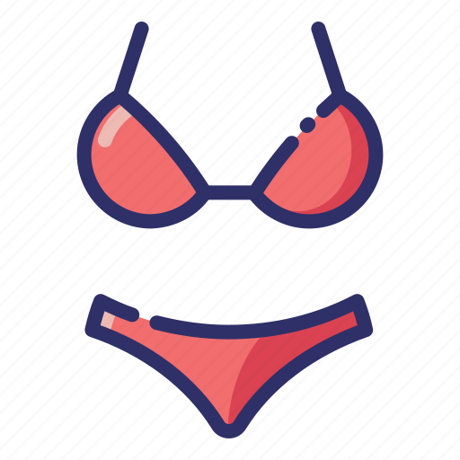 Bathing suit, bikini, summer, swimwear, underwear, clothes, woman icon - Download on Iconfinder