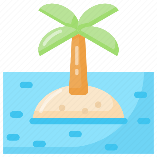 Beach, holiday, sea, summer, travel, tree, vacation icon - Download on Iconfinder