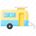 caravan, mobile, trailer, travel, vacation, van, vehicle