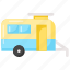 caravan, mobile, trailer, travel, vacation, van, vehicle 