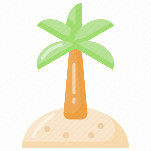 Beach, coconut, island, palm, summer, tree, tropical icon - Download on Iconfinder