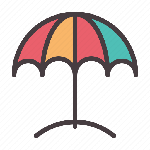Ambrella, beach, holiday, summer, tourism, travel, vacation icon - Download on Iconfinder