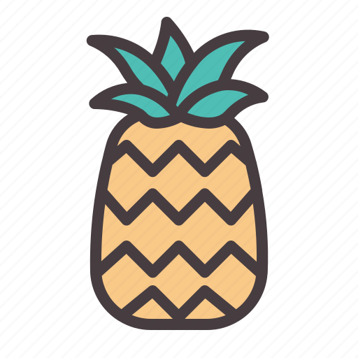 Beach, holiday, pineaple, summer, tourism, travel, vacation icon - Download on Iconfinder
