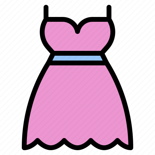 Clothes, clothing, dress, fashion, summer, woman icon - Download on Iconfinder