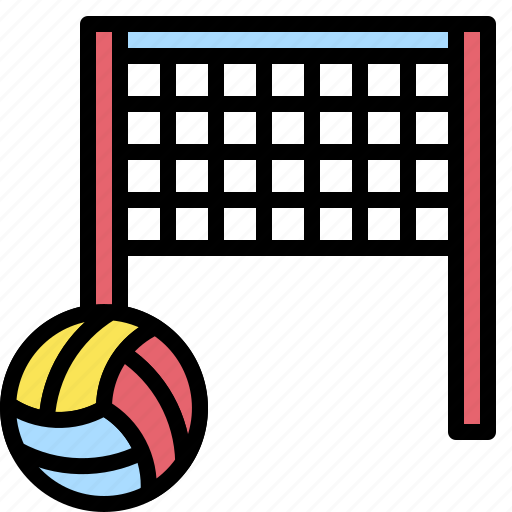 Ball, beach ball, net, sport, summer icon - Download on Iconfinder
