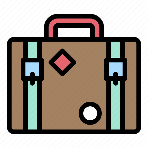Bag, briefcase, summer, travel bag, vacation icon - Download on Iconfinder