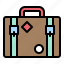 bag, briefcase, summer, travel bag, vacation 