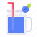 beverage, blueberry, drinks, juice, smoothie, summer