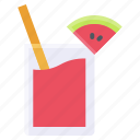 beverage, drinks, juice, summer, watermelon