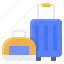 bag, luggage, summer, travel bag 