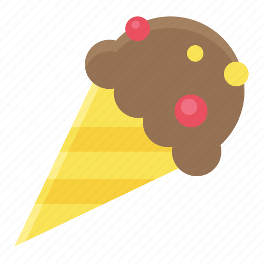 Ice cream, ice cream cone, summer, sweets icon - Download on Iconfinder