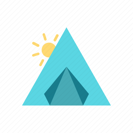 Tent, summer, sun, beach, camping, holiday, weather icon - Download on Iconfinder
