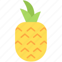 pineapple, fruit, food, organic, summer, sweet, tropical, healthy, fresh