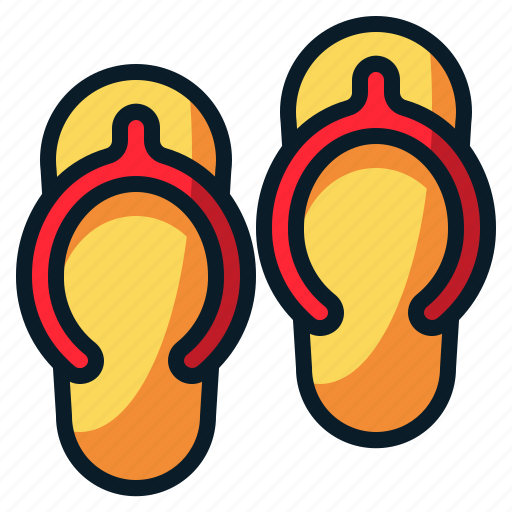 Fashion, flip flop, footwear, sandals, shoes icon - Download on Iconfinder