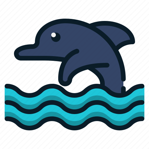 Animal, dolphin, fish, ocean, sea, tourism, travel icon - Download on Iconfinder