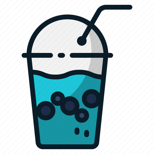 Beverage, bubble tea, coffee, drink, milk, pearl, tea icon - Download on Iconfinder