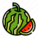 watermelon, sweet, fruit, food