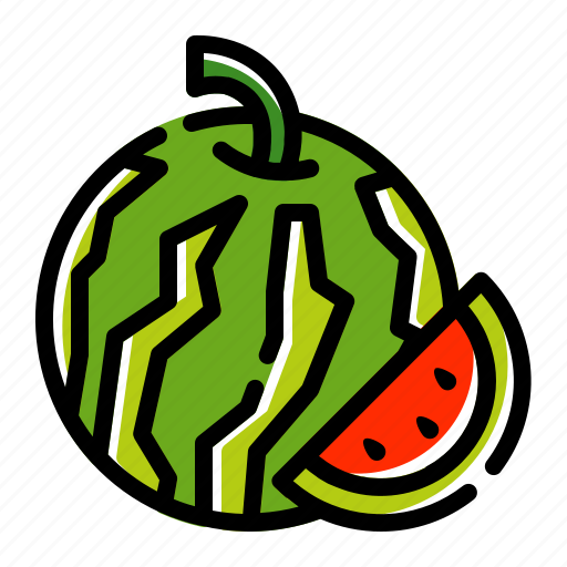 Watermelon, sweet, fruit, food icon - Download on Iconfinder