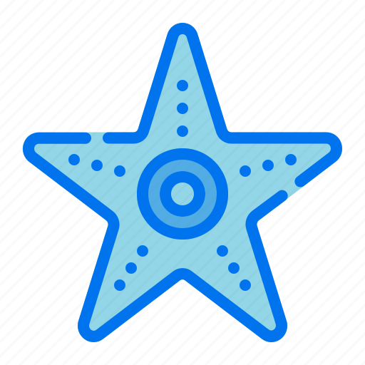 Starfish, sea, ocean, star, animal icon - Download on Iconfinder