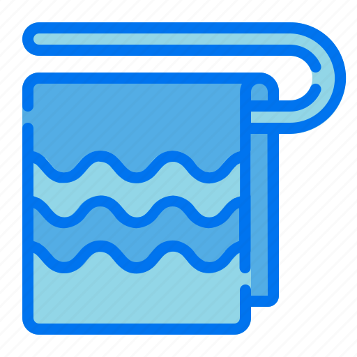 Towel, bathroom, bath, hanger icon - Download on Iconfinder